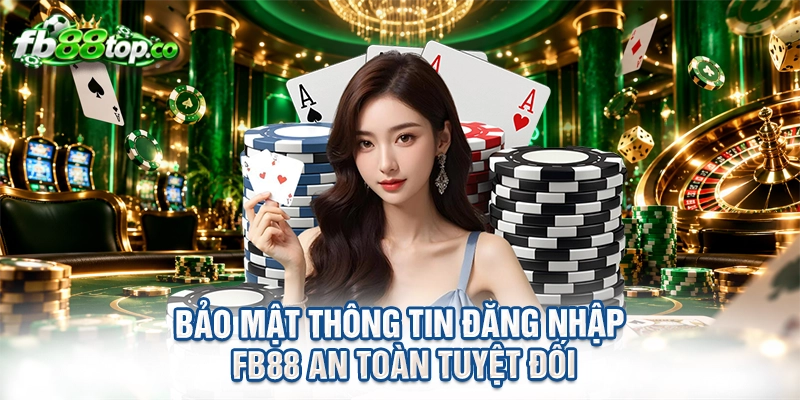 Bảo mật thông tin đăng nhập FB88 an toàn tuyệt đối