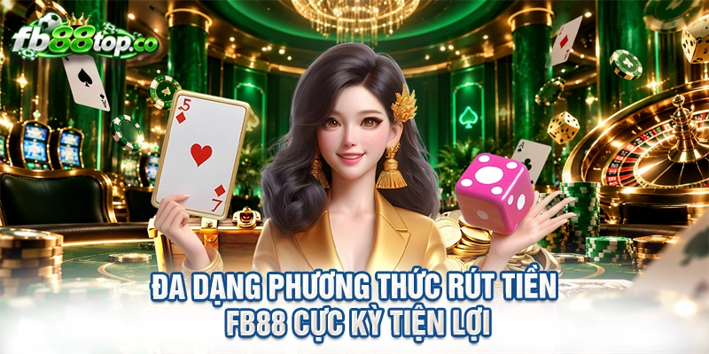 Đa dạng phương thức rút tiền FB88 cực kỳ tiện lợi