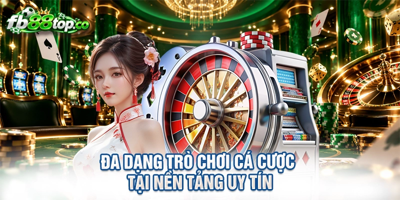 Đa dạng trò chơi cá cược tại nền tảng uy tín