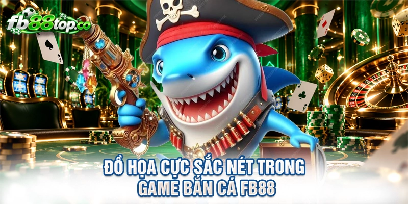 Đồ họa cực sắc nét trong game bắn cá FB88