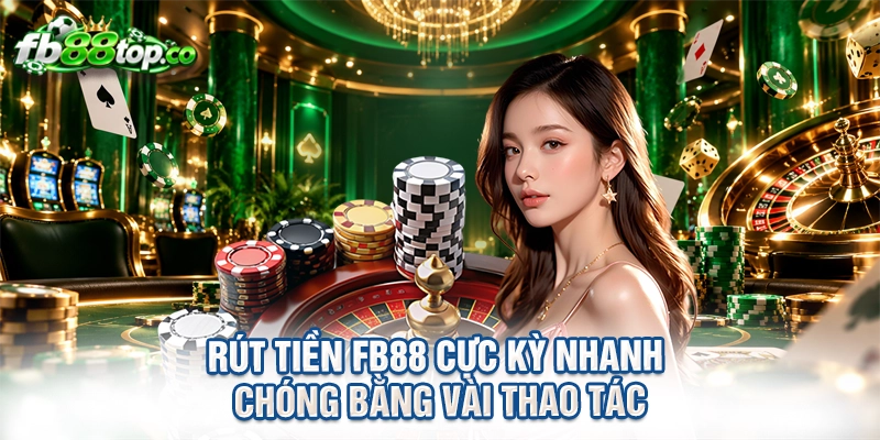 Rút tiền FB88 cực kỳ nhanh chóng bằng vài thao tác
