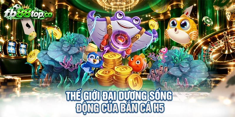 Thế giới đại dương sống động của bắn cá H5